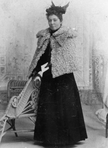 Annie Wallace 1888 1800s fashion